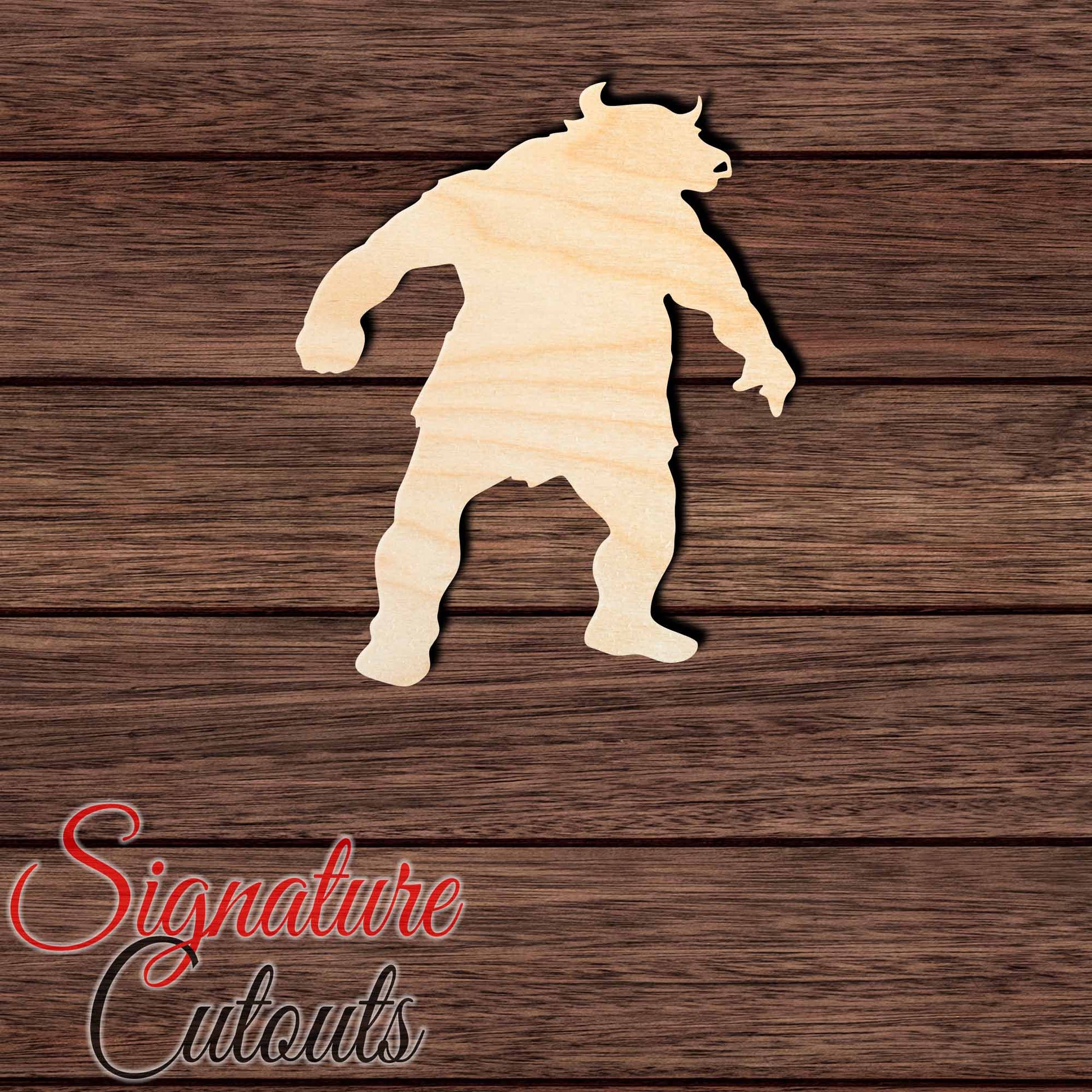 Minotaur 001 Shape Cutout - Signature Cutouts