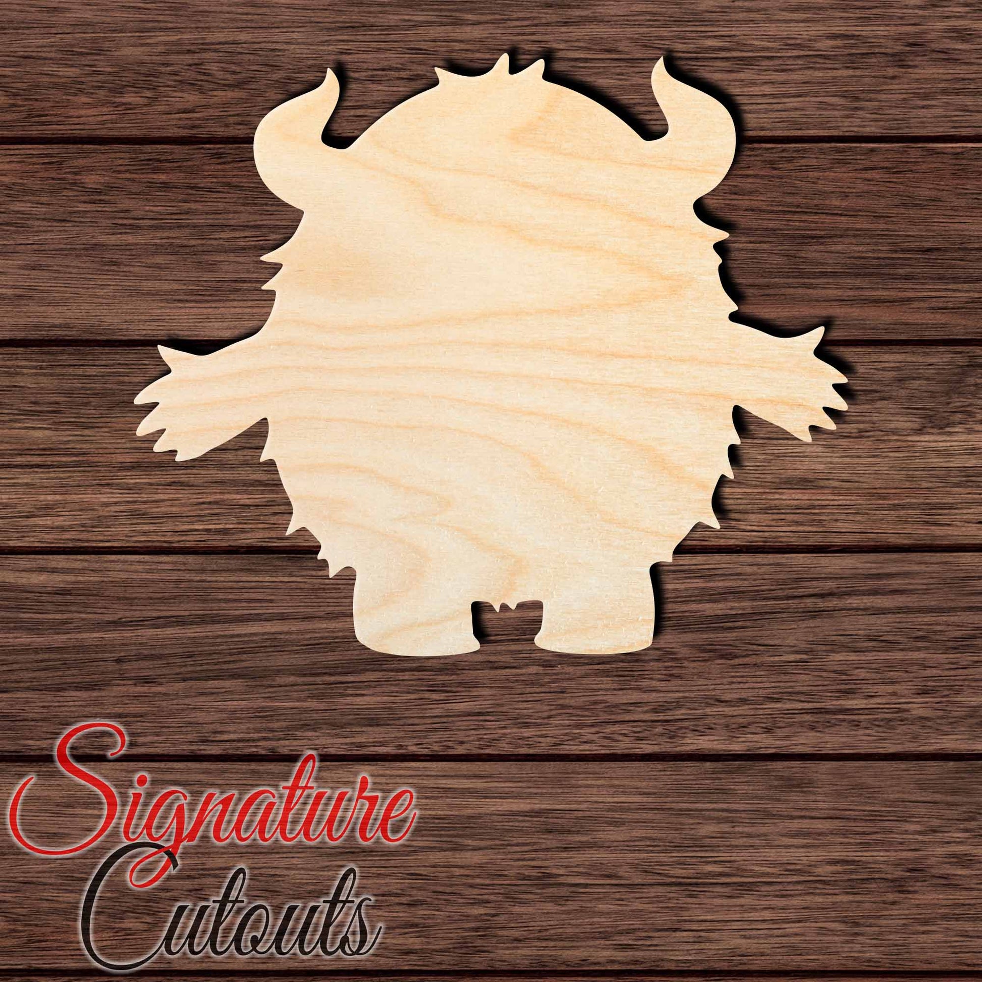 Monster 001 Shape Cutout - Signature Cutouts