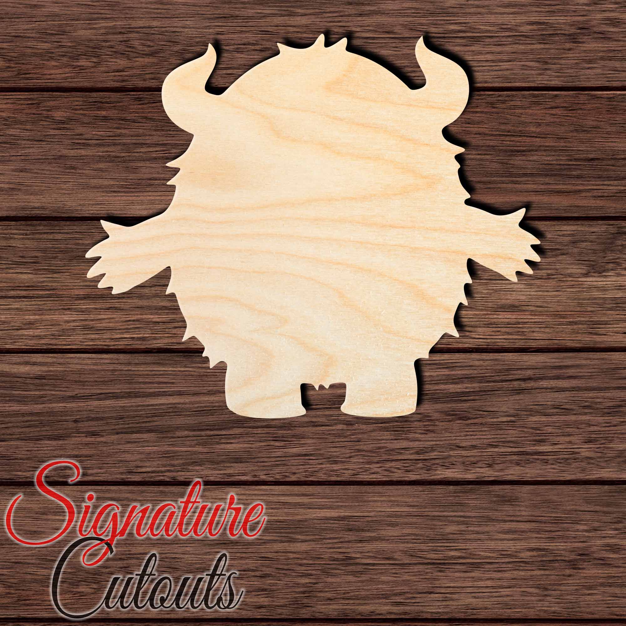 Monster 001 Shape Cutout - Signature Cutouts