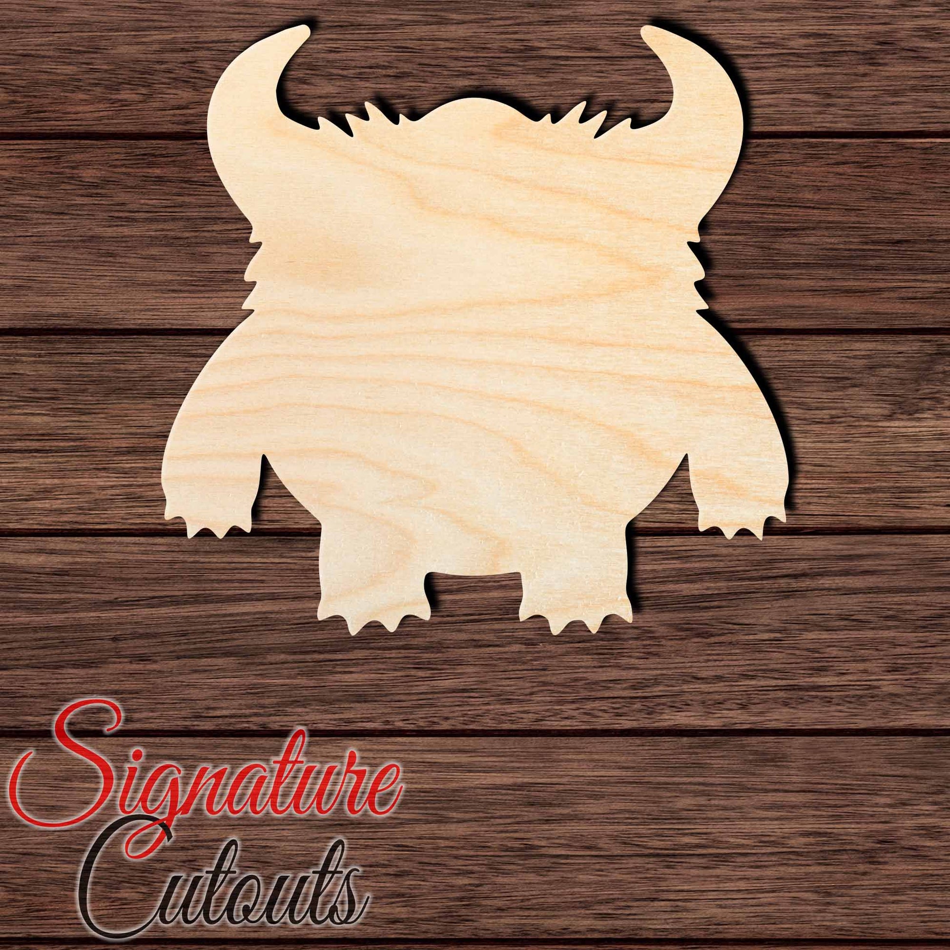 Monster 003 Shape Cutout Craft Shapes & Bases Signature Cutouts 