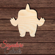Monster 015 Shape Cutout Craft Shapes & Bases Signature Cutouts 