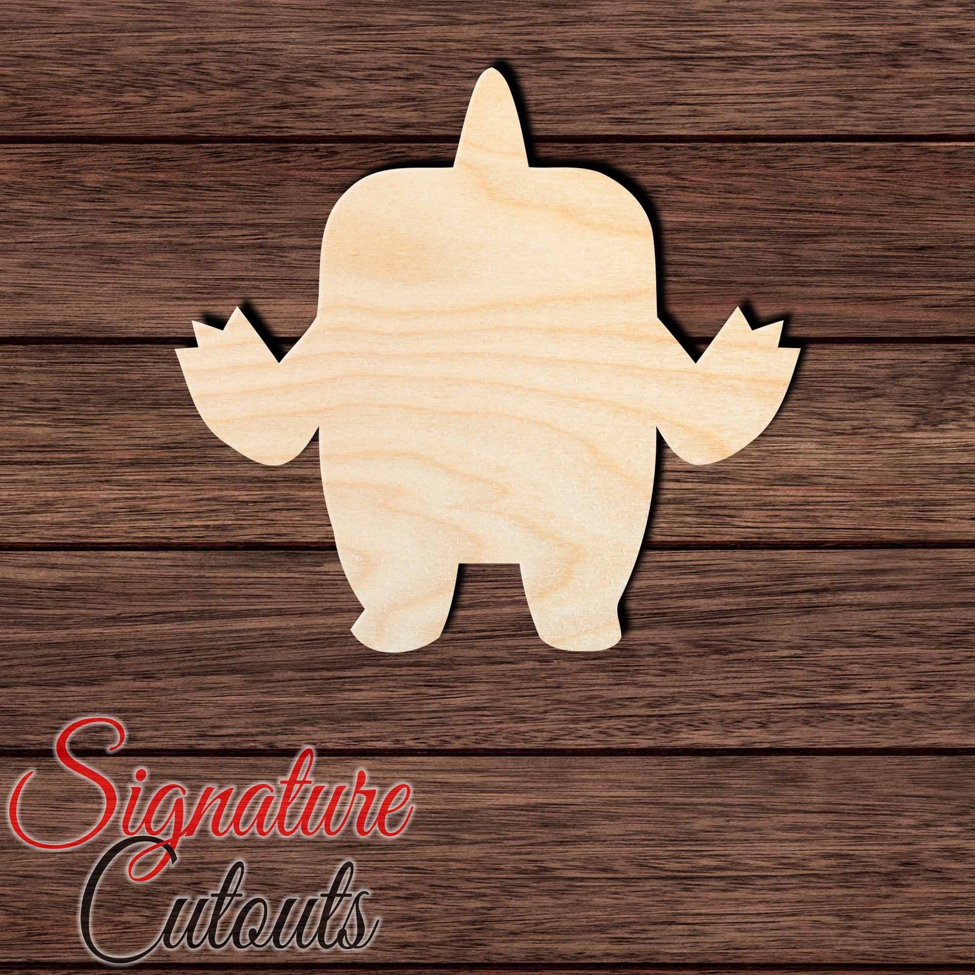 Monster 015 Shape Cutout Craft Shapes & Bases Signature Cutouts 