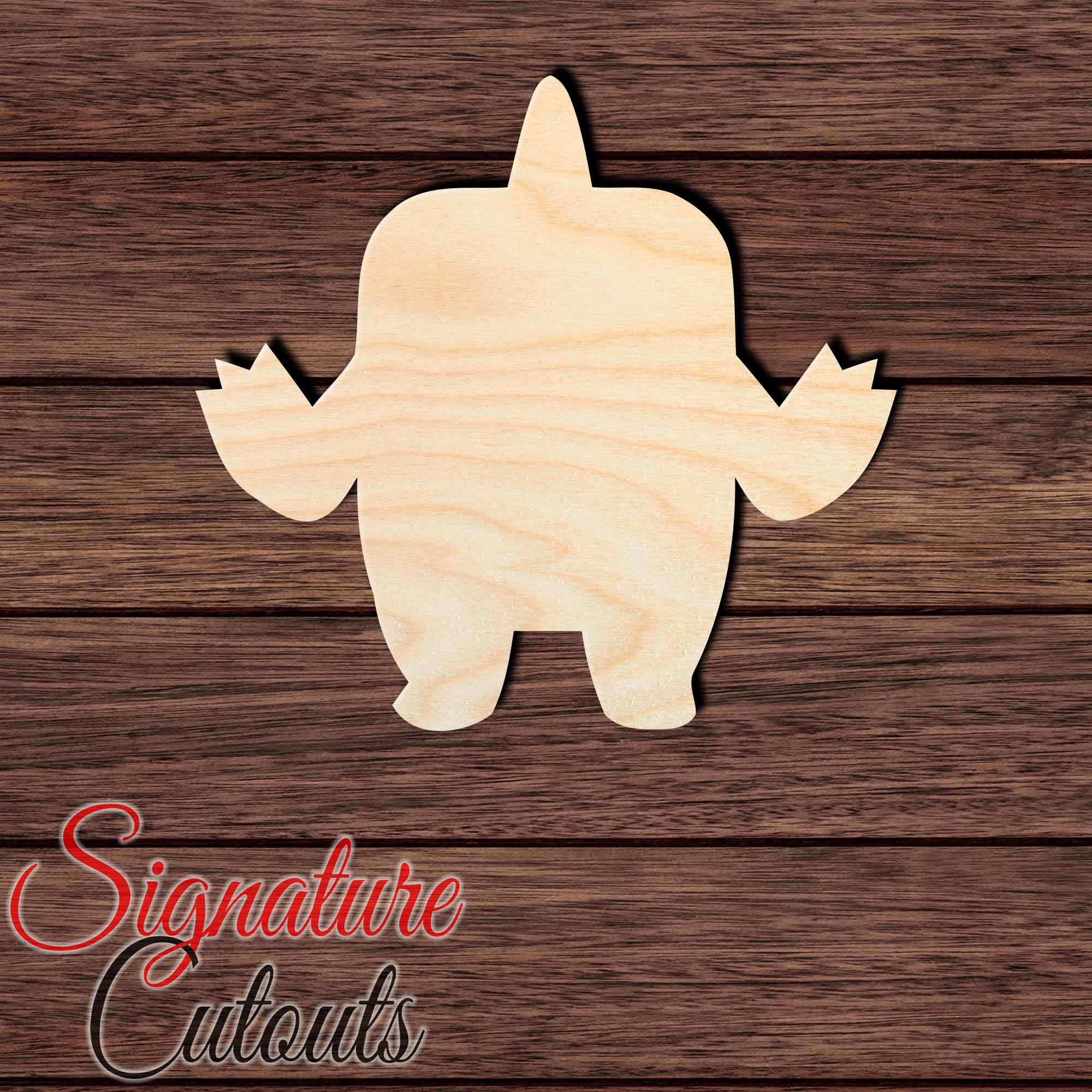 Monster 015 Shape Cutout Craft Shapes & Bases Signature Cutouts 