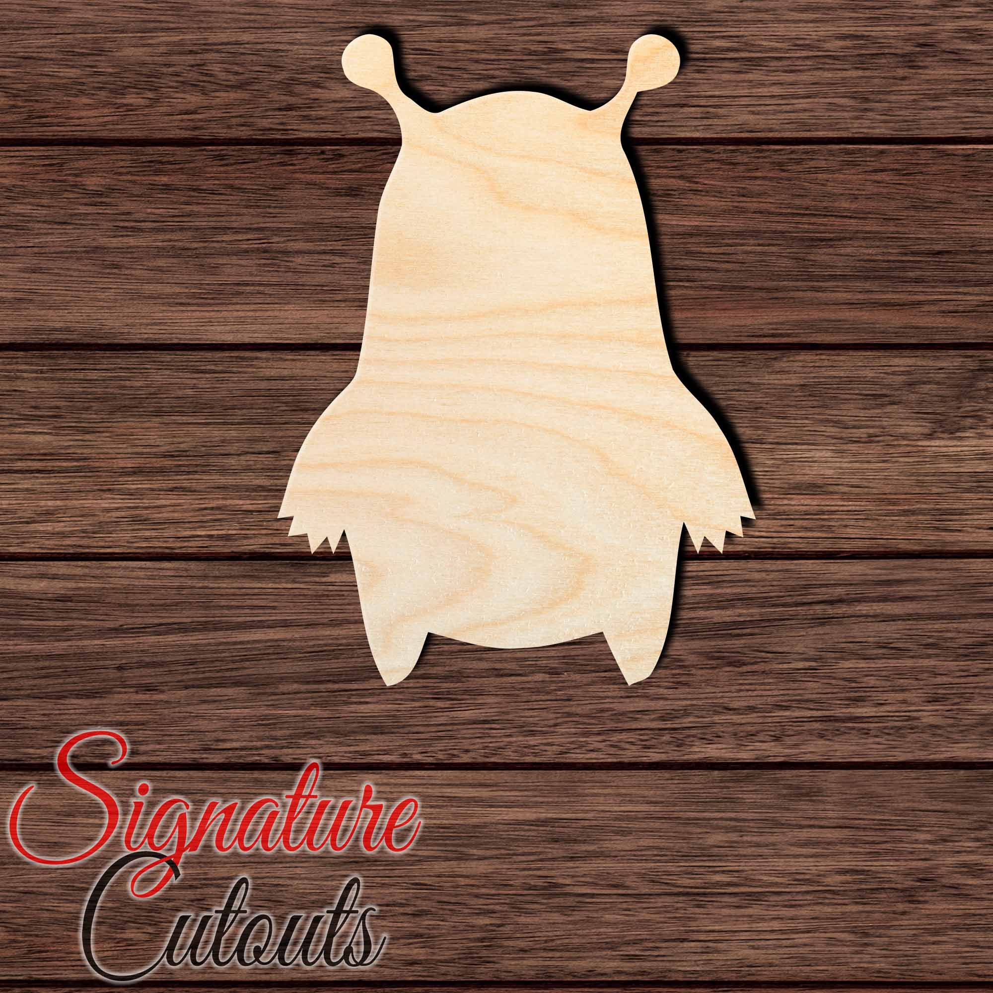 Monster 016 Shape Cutout Craft Shapes & Bases Signature Cutouts 