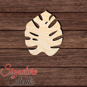 Monstera Leaf 001 Shape Cutout in Wood, Acrylic or Acrylic Mirror - Signature Cutouts