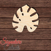 Monstera Leaf 006 Shape Cutout in Wood, Acrylic or Acrylic Mirror - Signature Cutouts