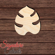 Monstera Leaf 016 Shape Cutout in Wood, Acrylic or Acrylic Mirror - Signature Cutouts