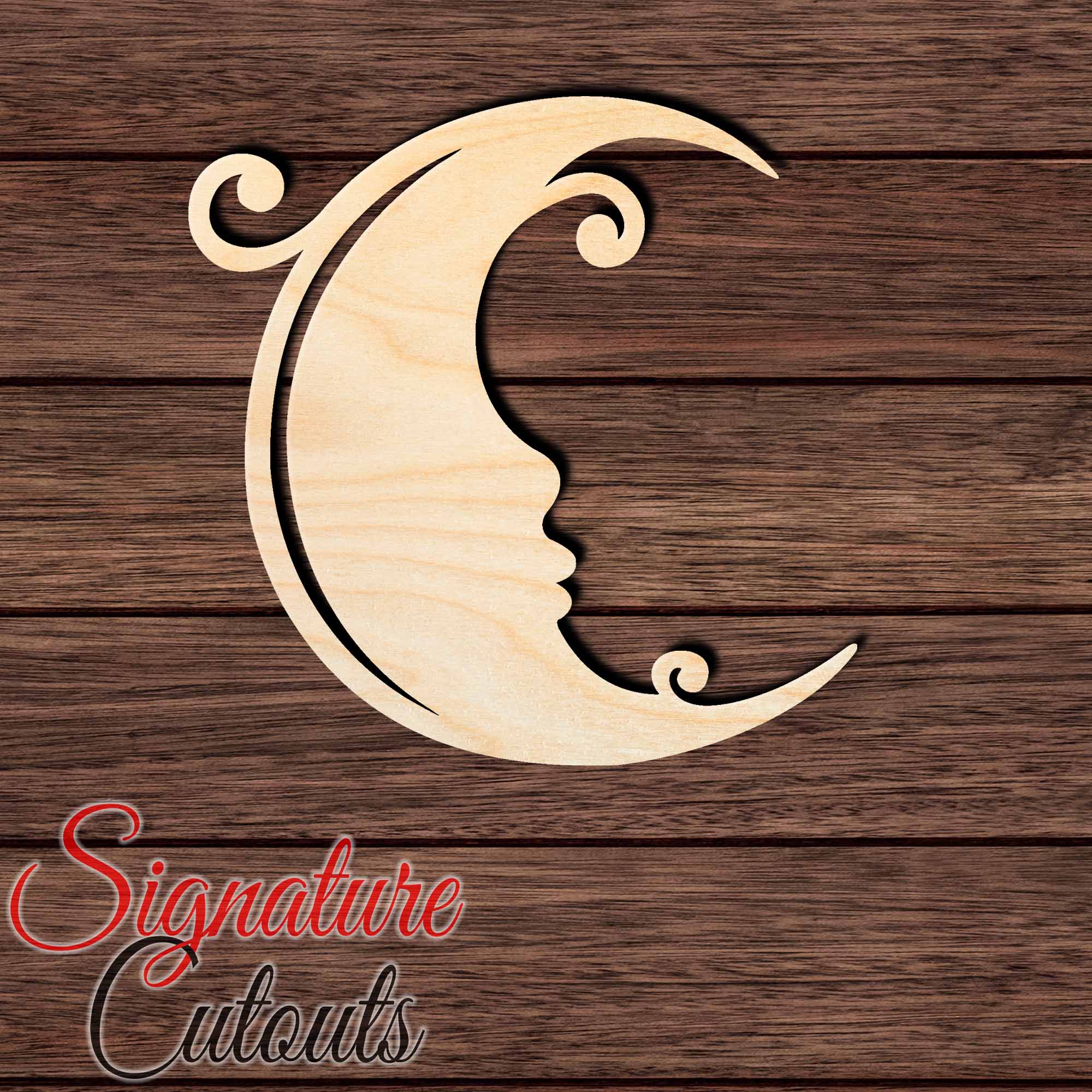 Moon 003 Shape Cutout - Signature Cutouts