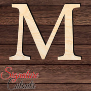 Mu Shape Cutout - Signature Cutouts