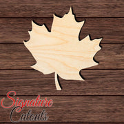 Oak Leaf 001 Shape Cutout in Wood, Acrylic or Acrylic Mirror Craft Shapes & Bases Signature Cutouts 