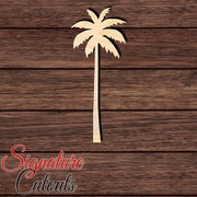 Palm Tree 006 Shape Cutout in Wood, Acrylic or Acrylic Mirror - Signature Cutouts