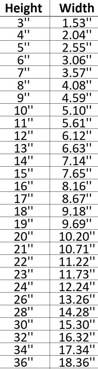 Peep 002 Shape Cutout in Wood, Acrylic or Acrylic Mirror - Signature Cutouts