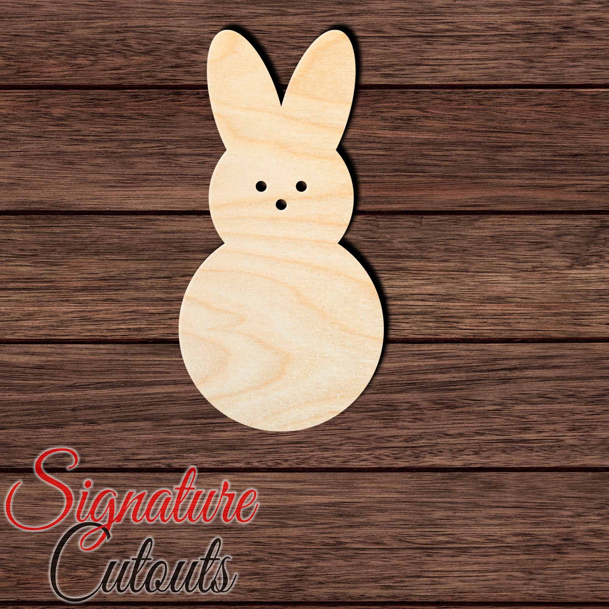 Peep 002 Shape Cutout in Wood, Acrylic or Acrylic Mirror - Signature Cutouts