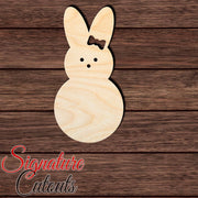 Peep 003 Shape Cutout in Wood, Acrylic or Acrylic Mirror - Signature Cutouts