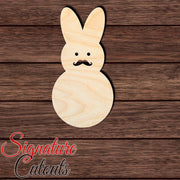 Peep 004 Shape Cutout in Wood, Acrylic or Acrylic Mirror - Signature Cutouts