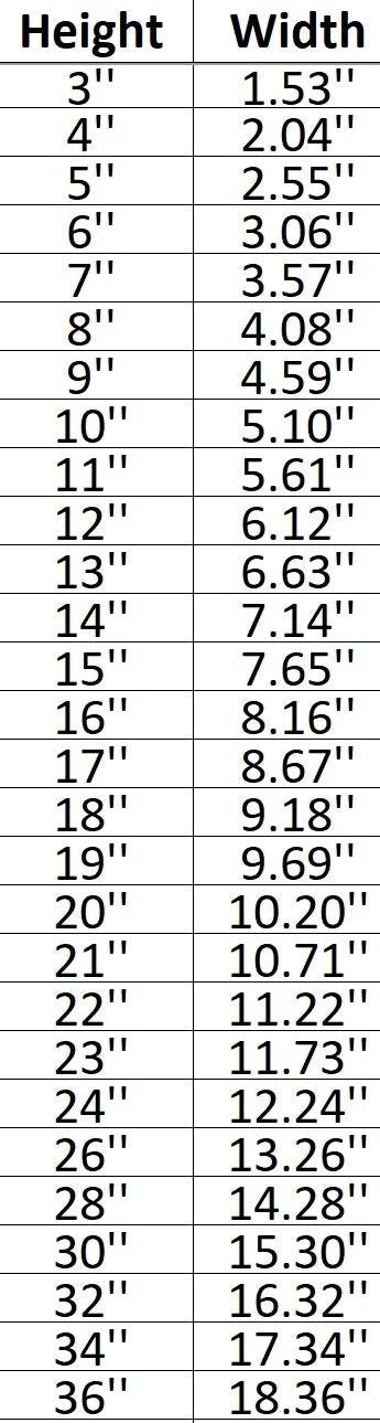 Peep 006 Shape Cutout in Wood, Acrylic or Acrylic Mirror - Signature Cutouts