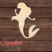 Princess 011 Shape Cutout in Wood, Acrylic or Acrylic Mirror - Signature Cutouts