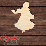 Princess 028 Shape Cutout in Wood, Acrylic or Acrylic Mirror - Signature Cutouts