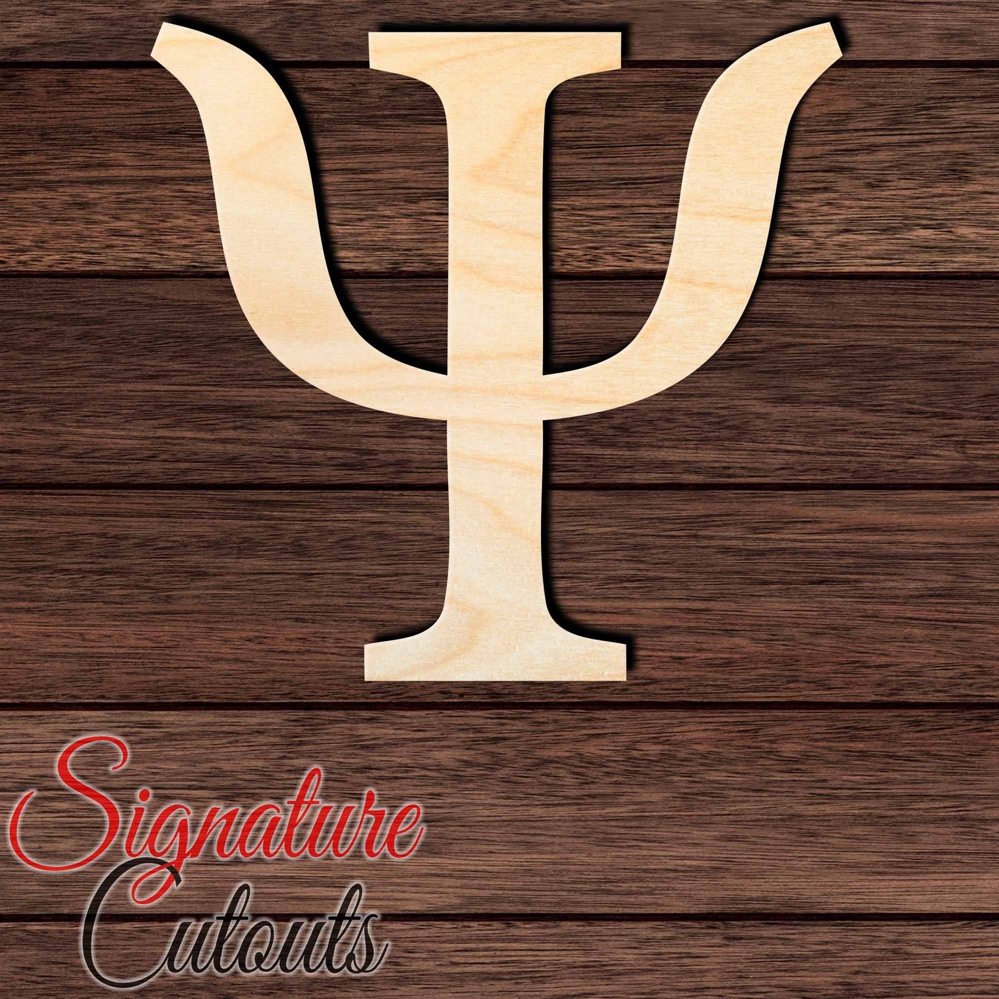 Psi Shape Cutout - Signature Cutouts