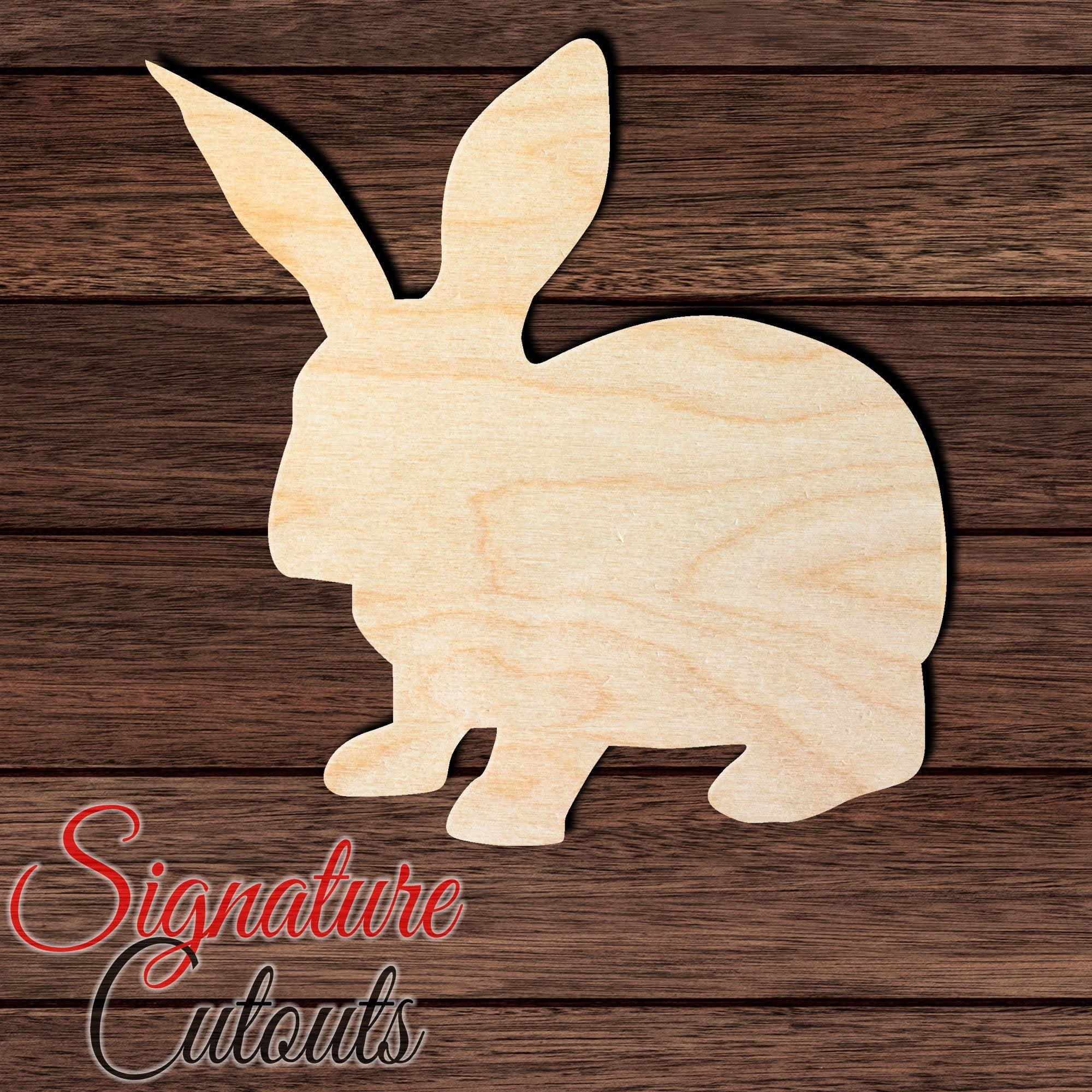 Rabbit 003 Shape Cutout – Signature Custom Works