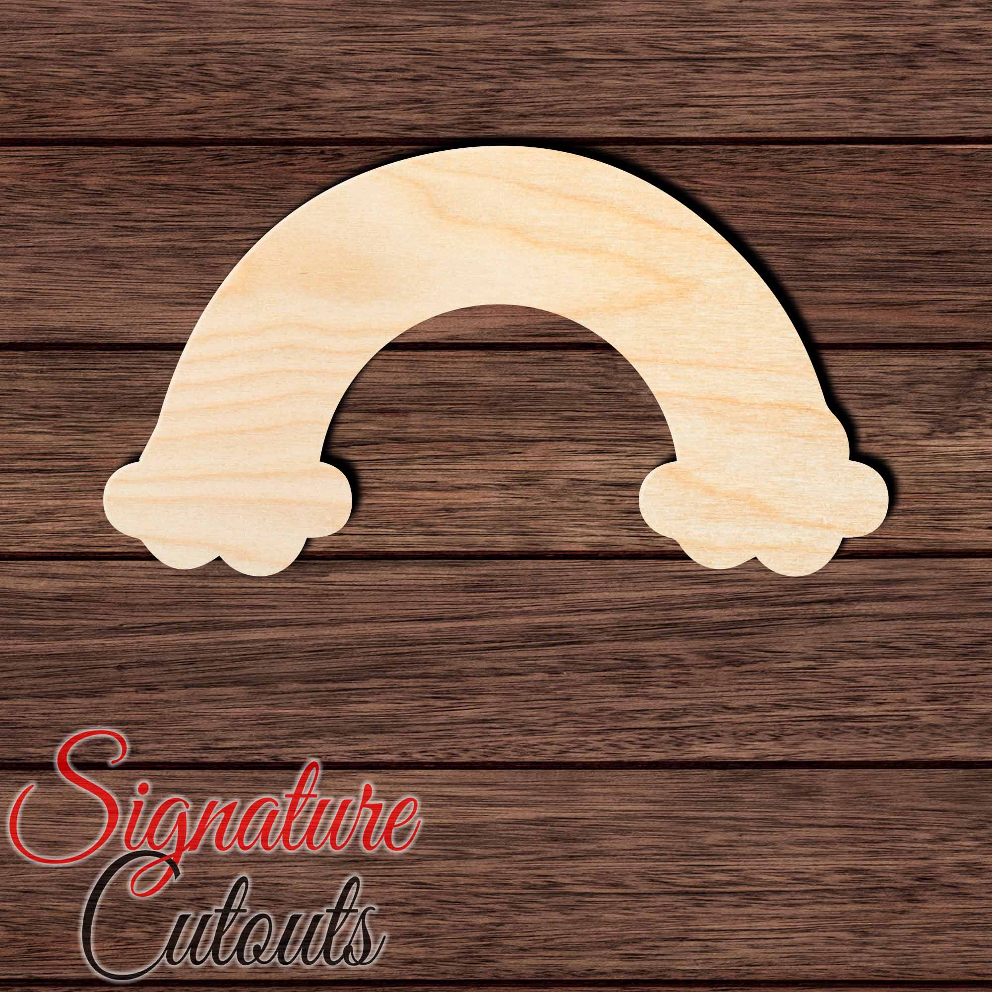 Rainbow 001a Shape Cutout - Signature Cutouts