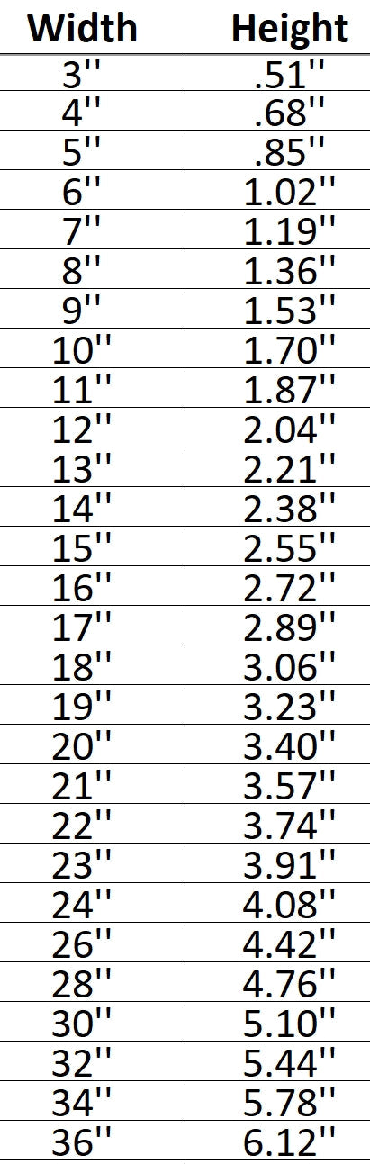 Risen Script 001 Shape Cutout in Wood, Acrylic or Acrylic Mirror - Signature Cutouts