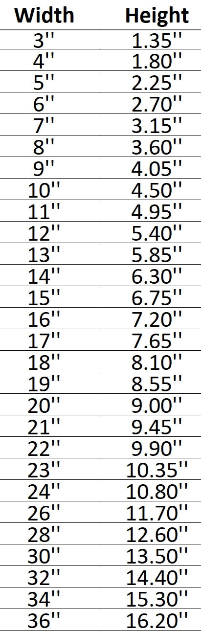 Rockfish Shape Cutout in Wood, Acrylic or Acrylic Mirror - Signature Cutouts