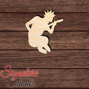 Rockstar 003 Shape Cutout in Wood, Acrylic or Acrylic Mirror - Signature Cutouts