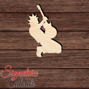 Rockstar 004 Shape Cutout in Wood, Acrylic or Acrylic Mirror - Signature Cutouts