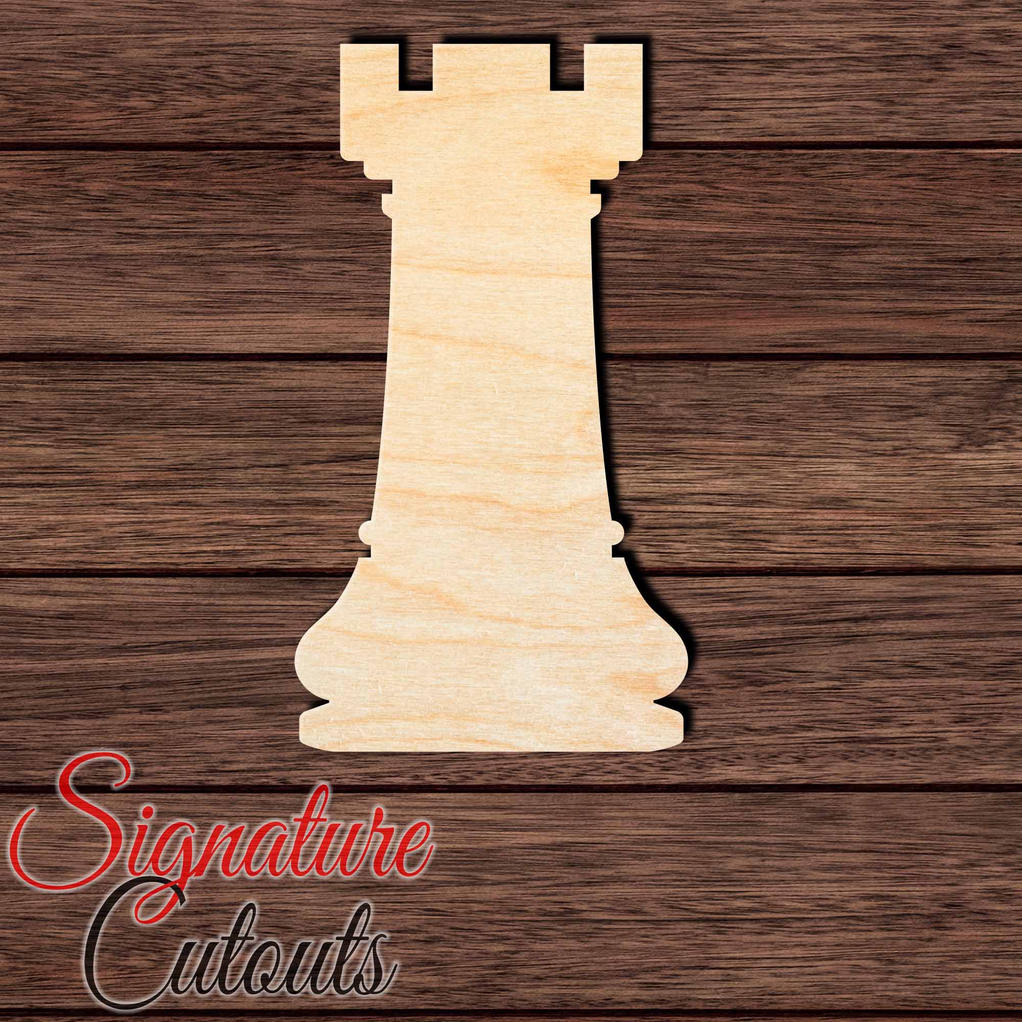 Rook Chess 001 Shape Cutout – Signature Custom Works