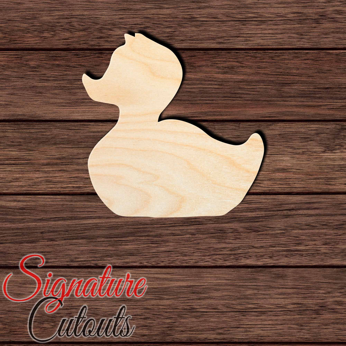 Duck Roughouts Rubber Duck 001 Shape Cutout – Signature Custom Works