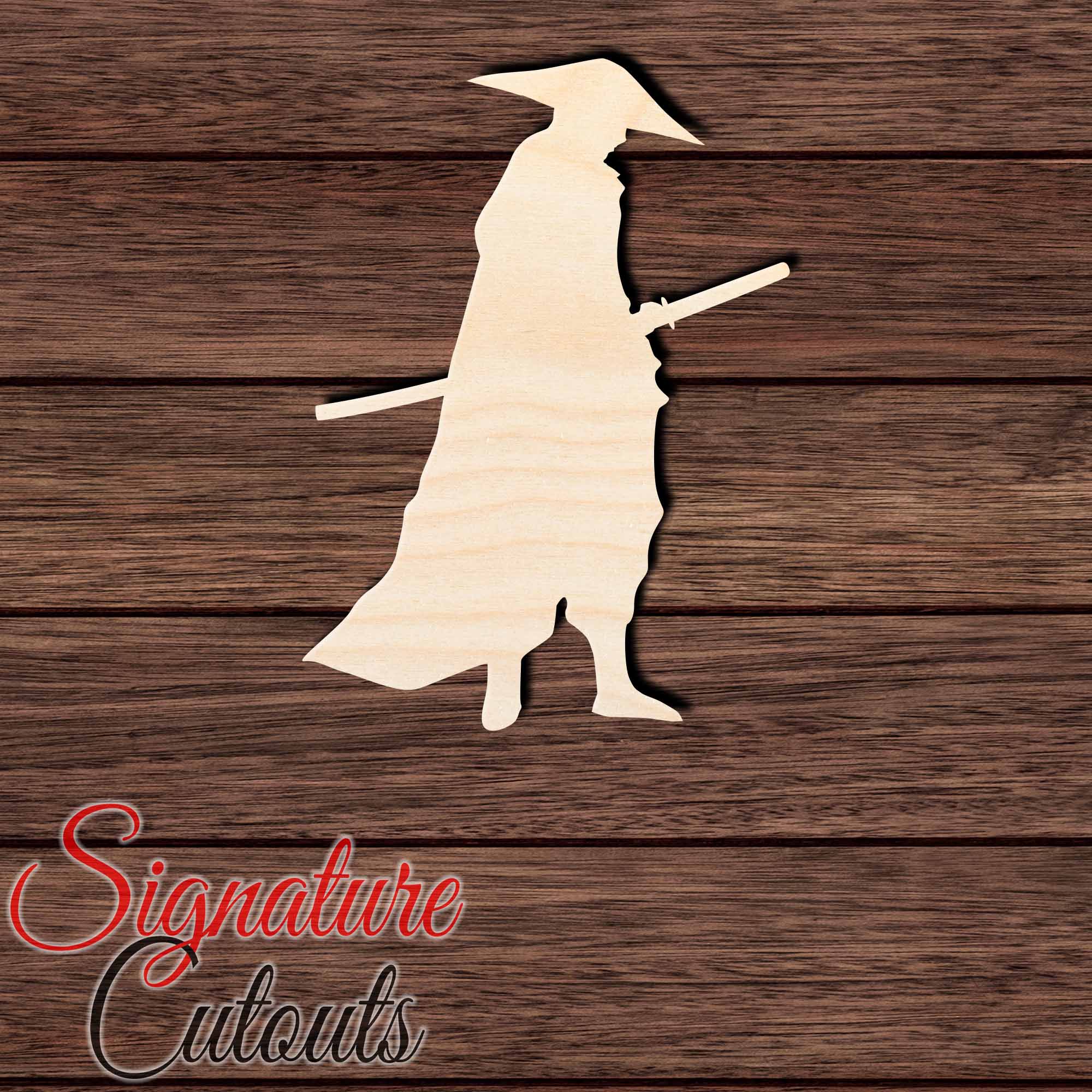 Samurai Ninja 001 Shape Cutout - Signature Cutouts
