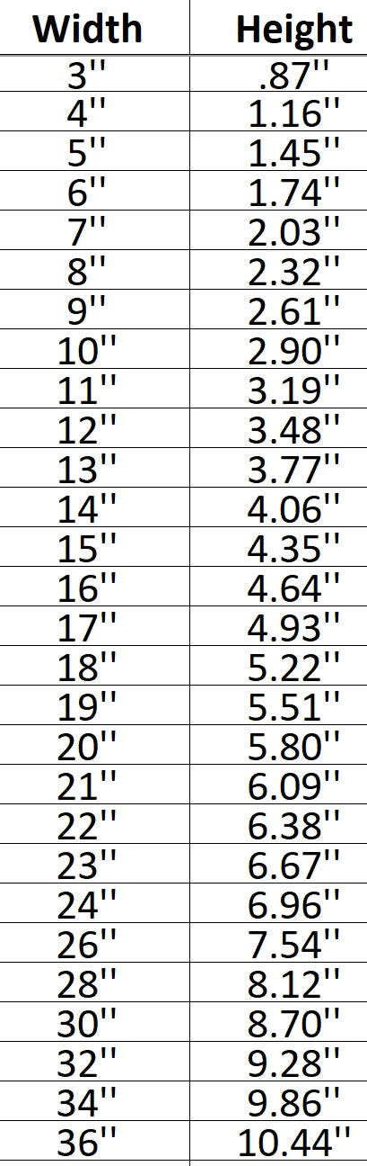 Sardine Fish Shape Cutout in Wood, Acrylic or Acrylic Mirror - Signature Cutouts