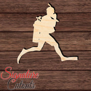 Scuba Diver 004 Shape Cutout in Wood, Acrylic or Acrylic Mirror - Signature Cutouts