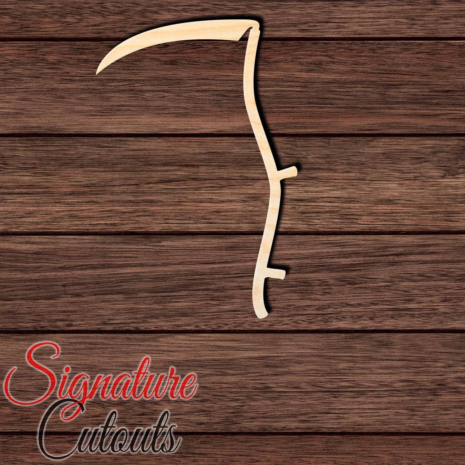 Scythe Shape Cutout - Signature Cutouts
