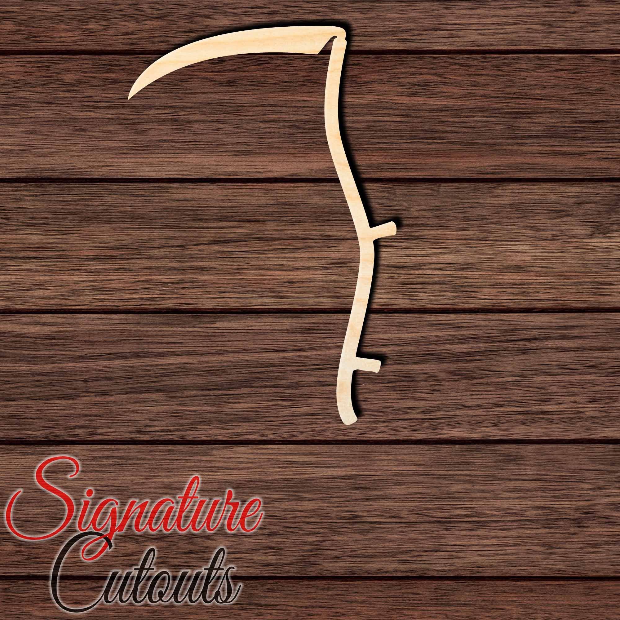 Scythe Shape Cutout - Signature Cutouts