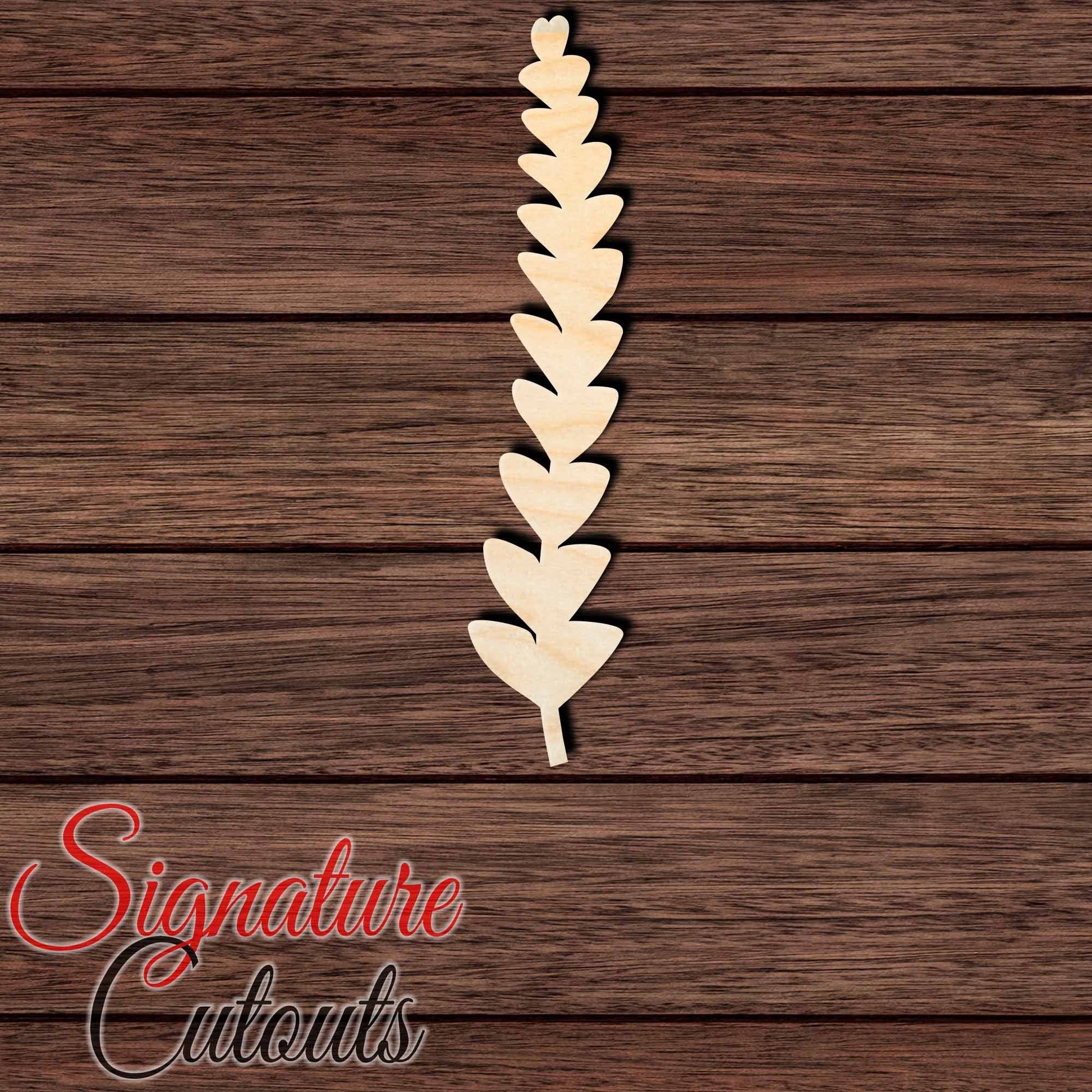 Seaweed 004 Shape Cutout in Wood, Acrylic or Acrylic Mirror - Signature Cutouts