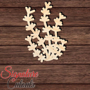 Seaweed 006 Shape Cutout in Wood, Acrylic or Acrylic Mirror - Signature Cutouts