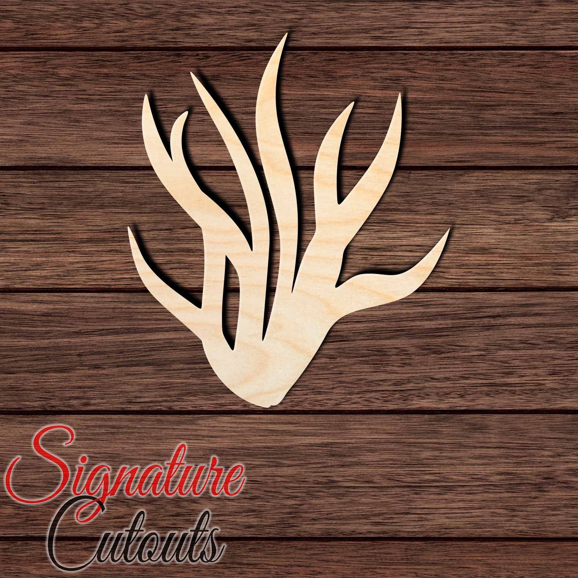 Seaweed 012 Shape Cutout in Wood, Acrylic or Acrylic Mirror - Signature Cutouts