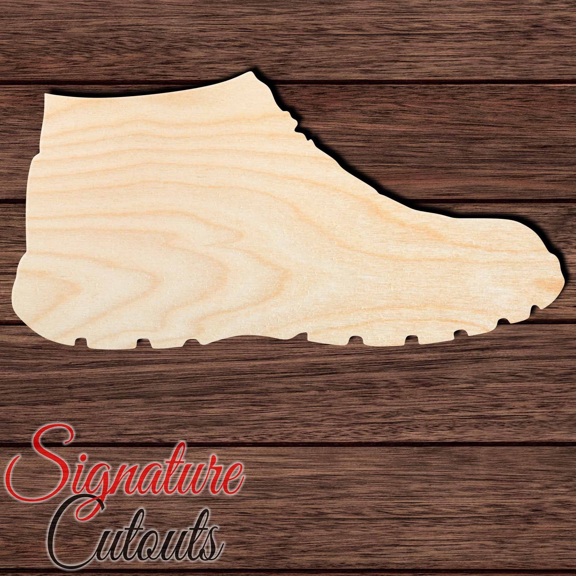 Shoe 002 Shape Cutout in Wood, Acrylic or Acrylic Mirror - Signature Cutouts