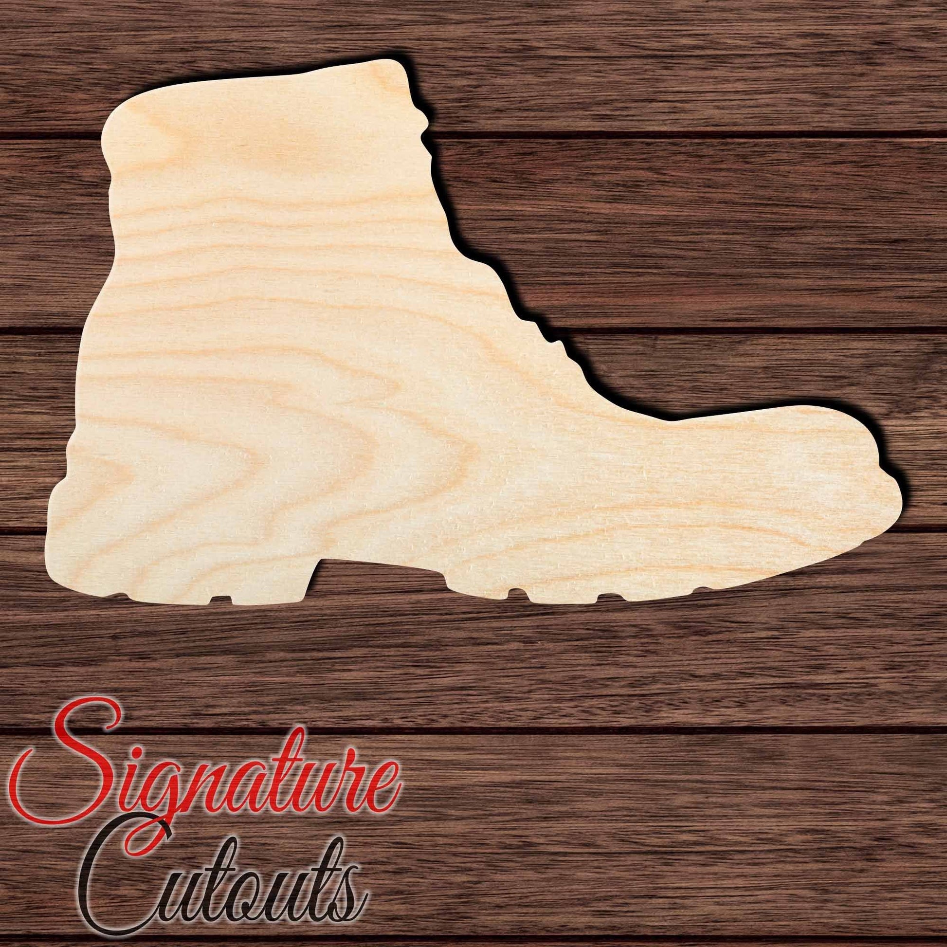 Shoe 006 Shape Cutout in Wood, Acrylic or Acrylic Mirror - Signature Cutouts