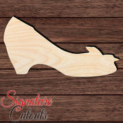 Shoe 009 Shape Cutout in Wood, Acrylic or Acrylic Mirror - Signature Cutouts