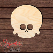 Skull 002 Shape Cutout - Signature Cutouts