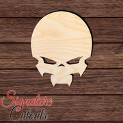 Skull 004 Shape Cutout - Signature Cutouts