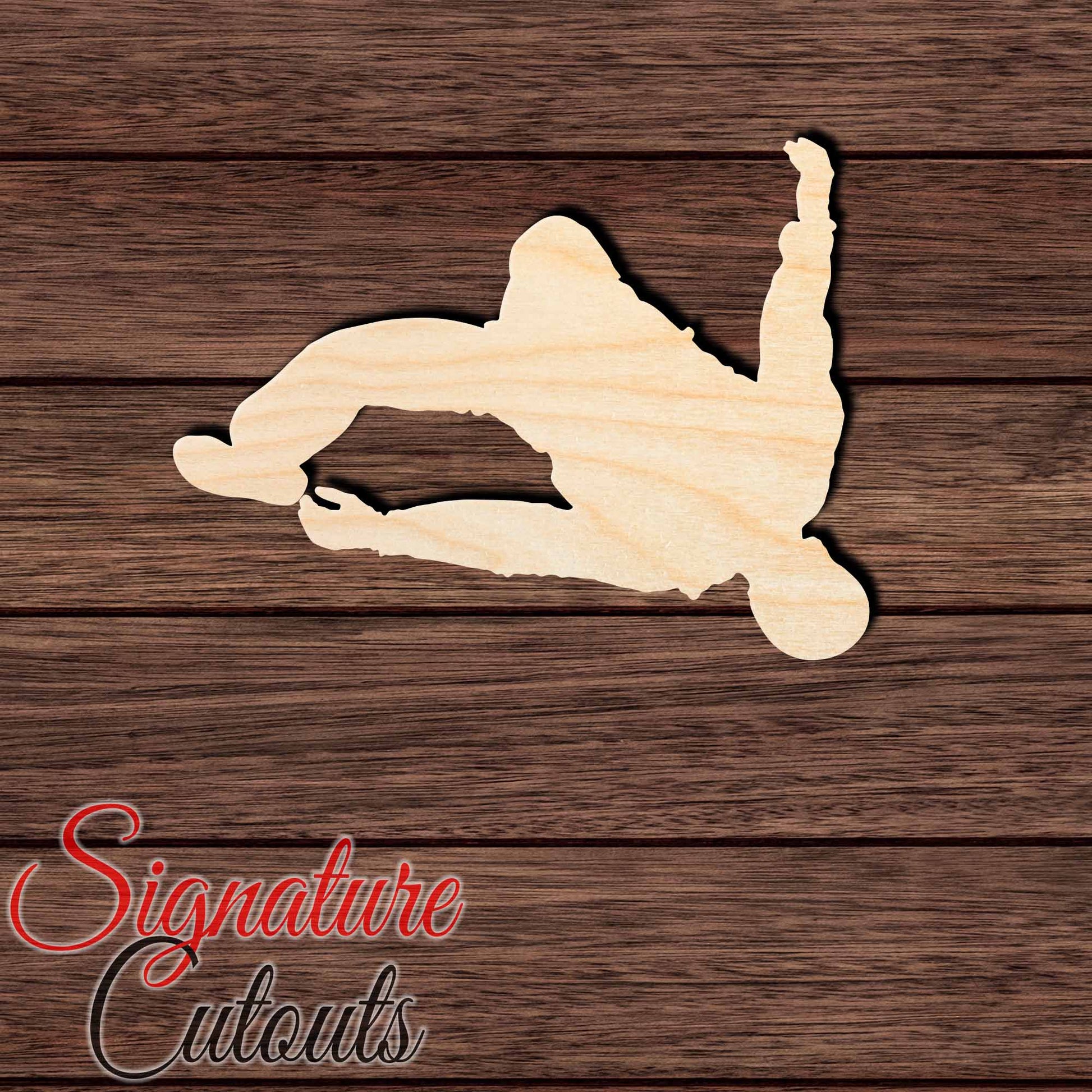 Sky Diver 002 Shape Cutout in Wood, Acrylic or Acrylic Mirror - Signature Cutouts