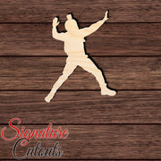 Sky Diver 003 Shape Cutout in Wood, Acrylic or Acrylic Mirror - Signature Cutouts