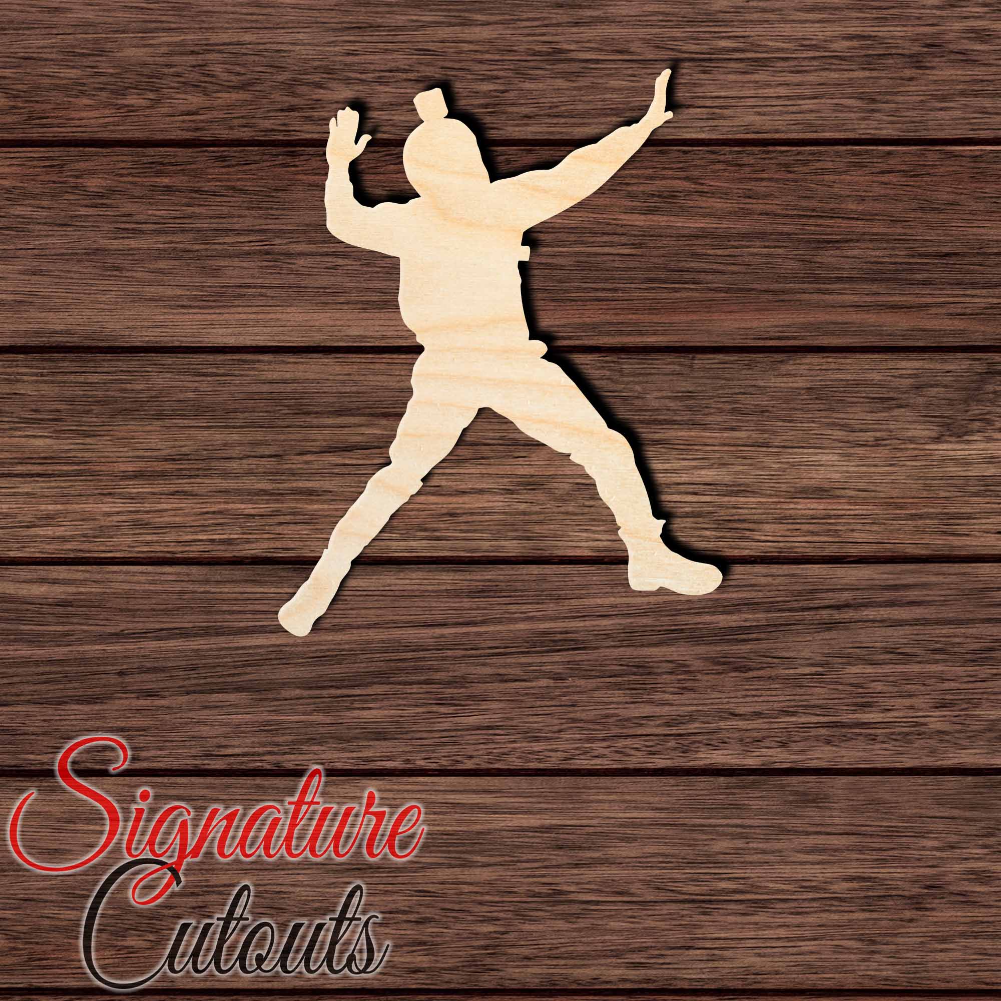 Sky Diver 003 Shape Cutout in Wood, Acrylic or Acrylic Mirror - Signature Cutouts
