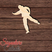 Sky Diver 004 Shape Cutout in Wood, Acrylic or Acrylic Mirror - Signature Cutouts