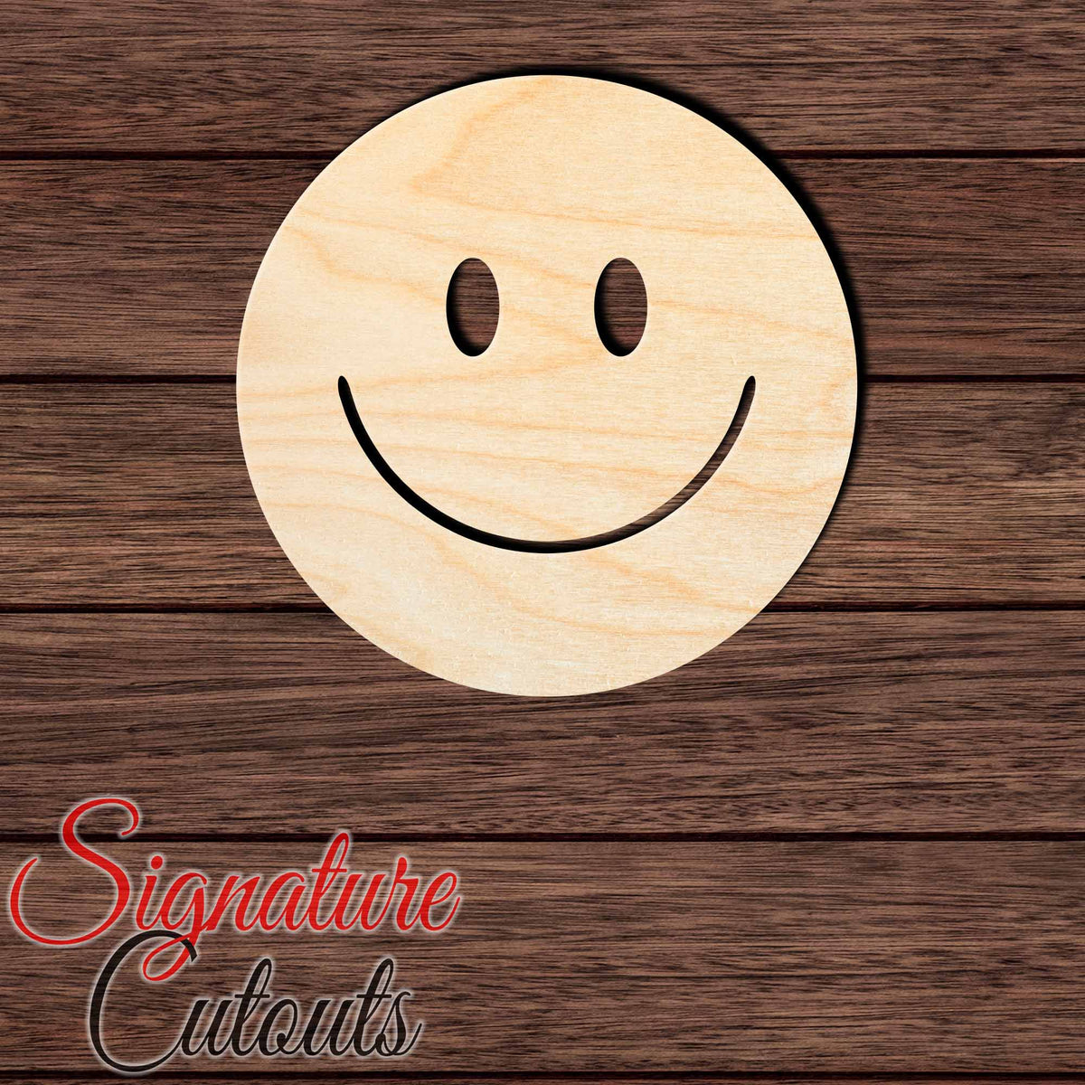 Smilley Autoshape Smiley Happy Face 002 Shape Cutout – Signature Custom Works
