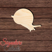 Snail 002 Shape Cutout in Wood, Acrylic or Acrylic Mirror - Signature Cutouts
